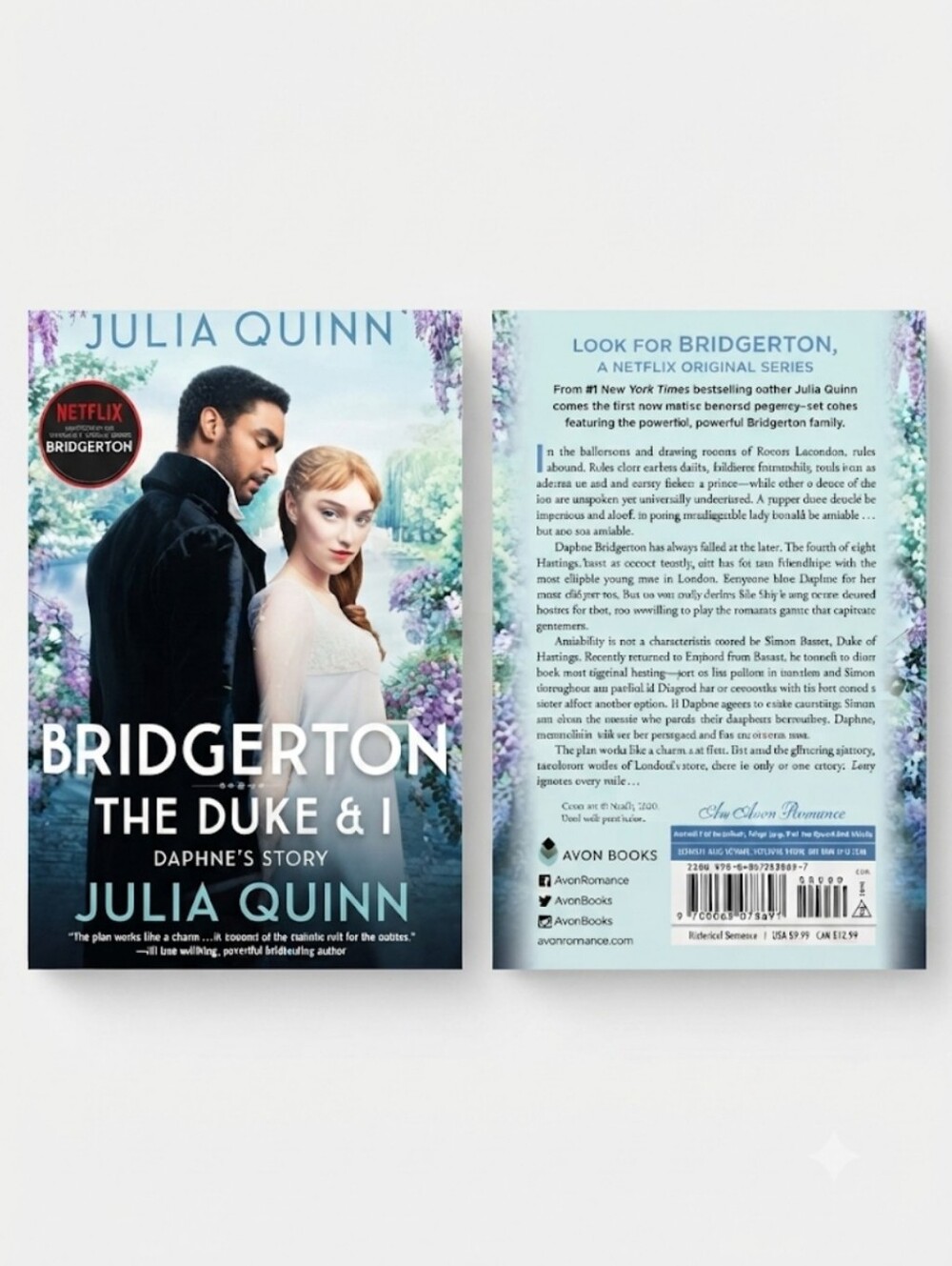 Bridgerton: The Duke & I — Daphne's Story by (Blue Cover)